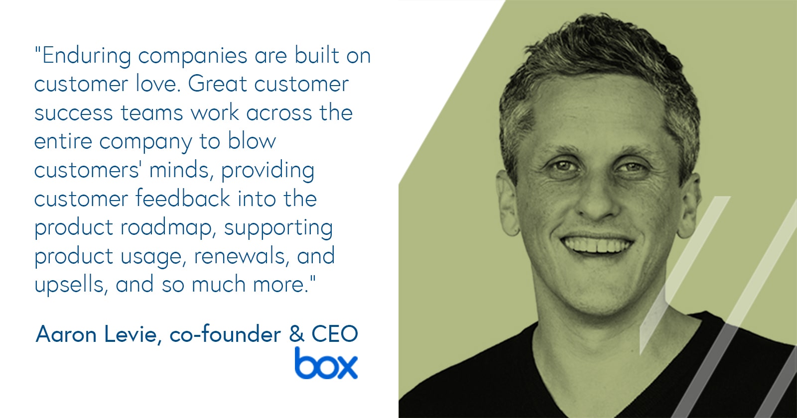 Aaron Levie, CEO of Box on customer love and customer success 