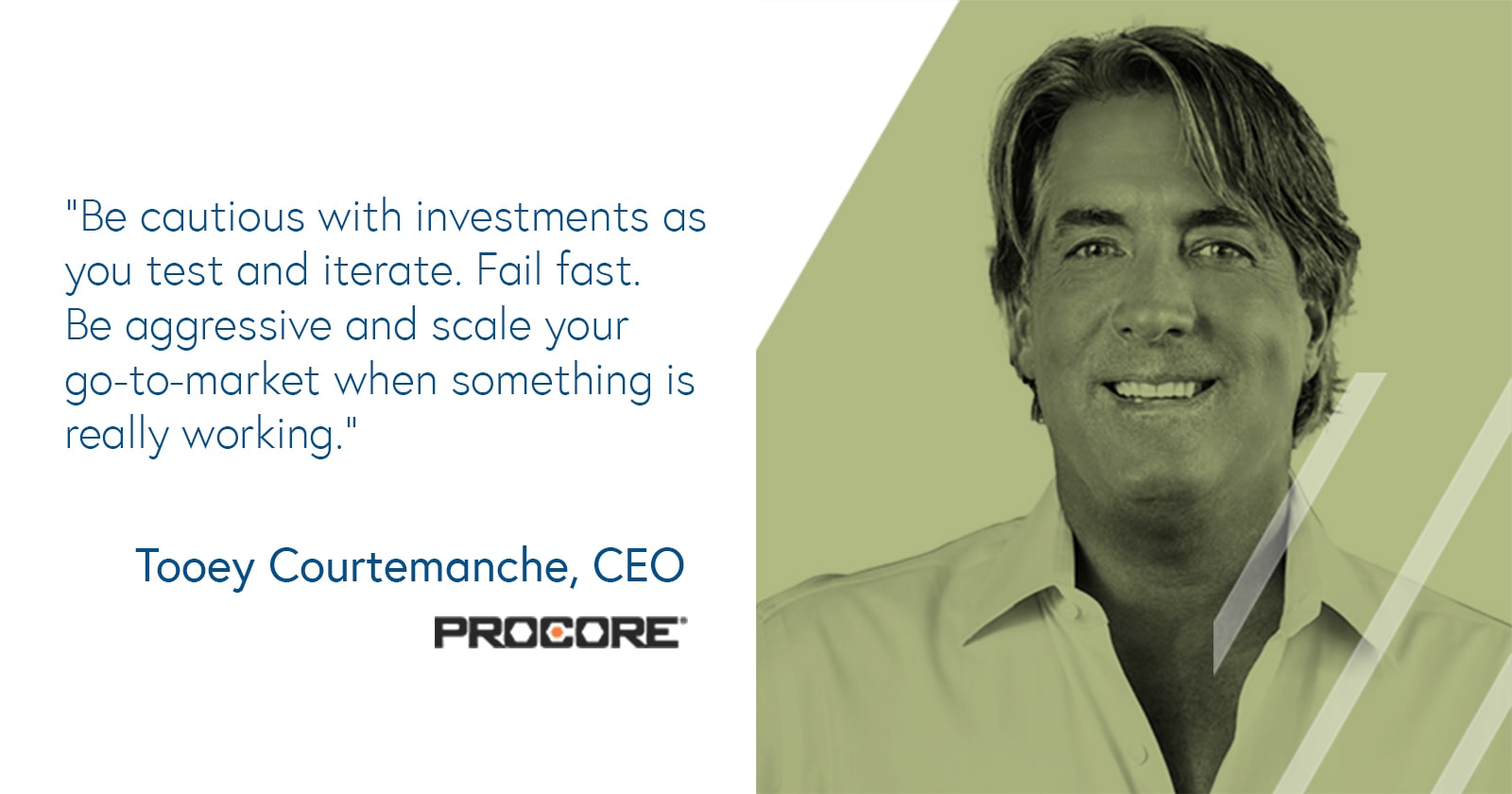 Tooey Courtemanche, CEO of Procore on investing in Sales and Marketing 