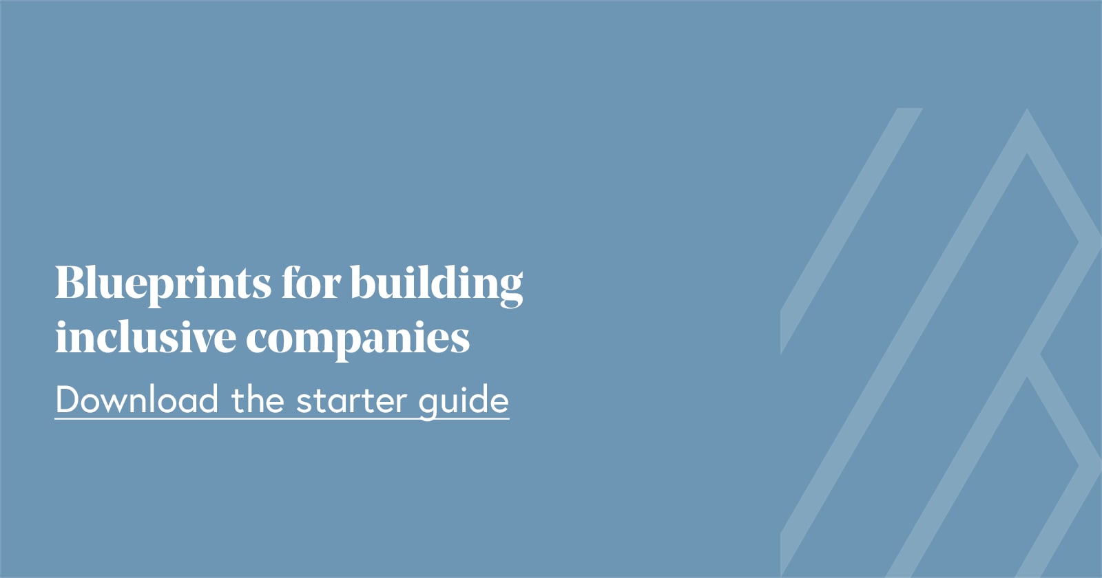 Blueprints for building inclusive companies 