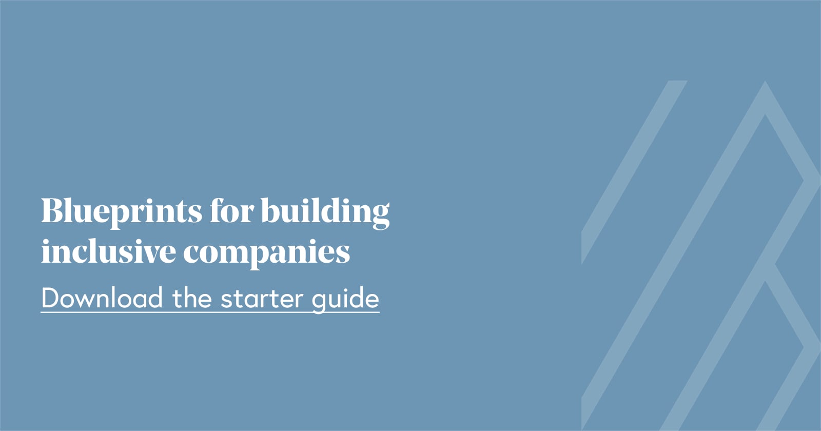 Blueprints for building inclusive companies