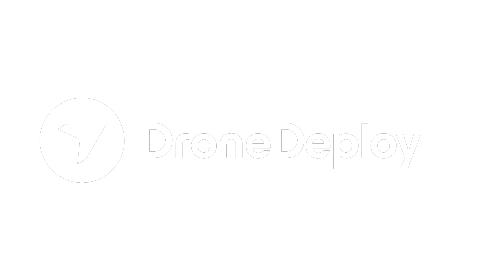 Drone Deploy logo in white