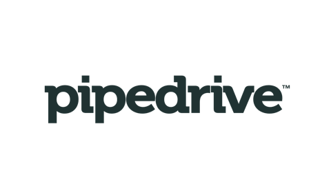 Pipedrive logo in black