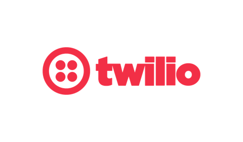Twilio logo in red