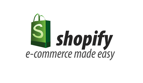 Logo of Shopify