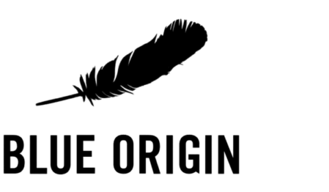 Blue Origin logo in black