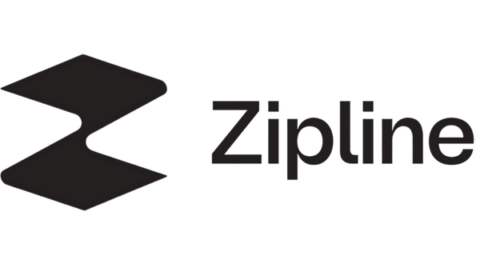 Zipline logo in black