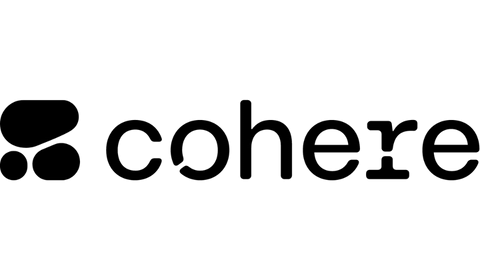 Cohere logo in black