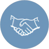 icon of shaking hands