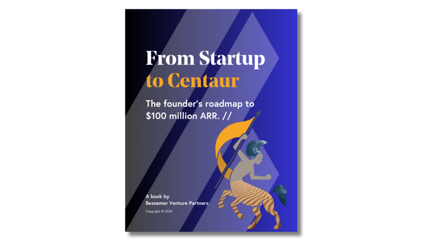 Cover of Startup to Centaur: The roadmap to $100m ARR