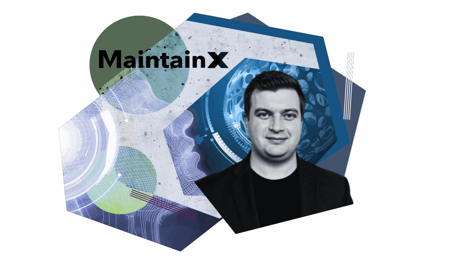 MaintainX logo and CEO