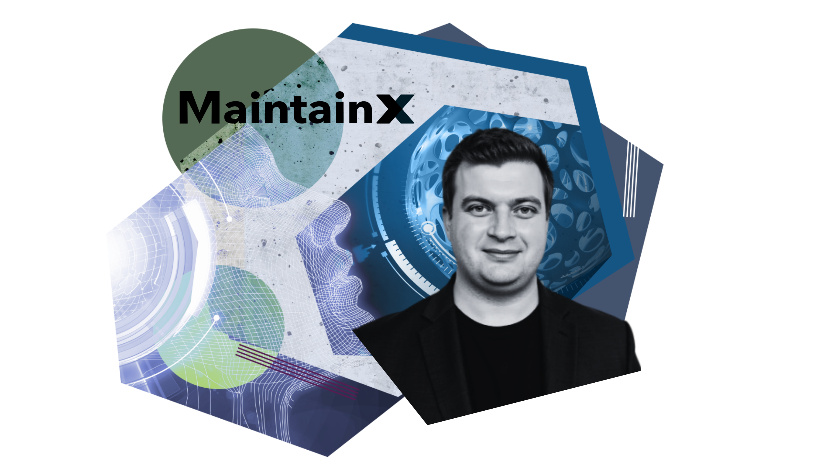 MaintainX logo and CEO