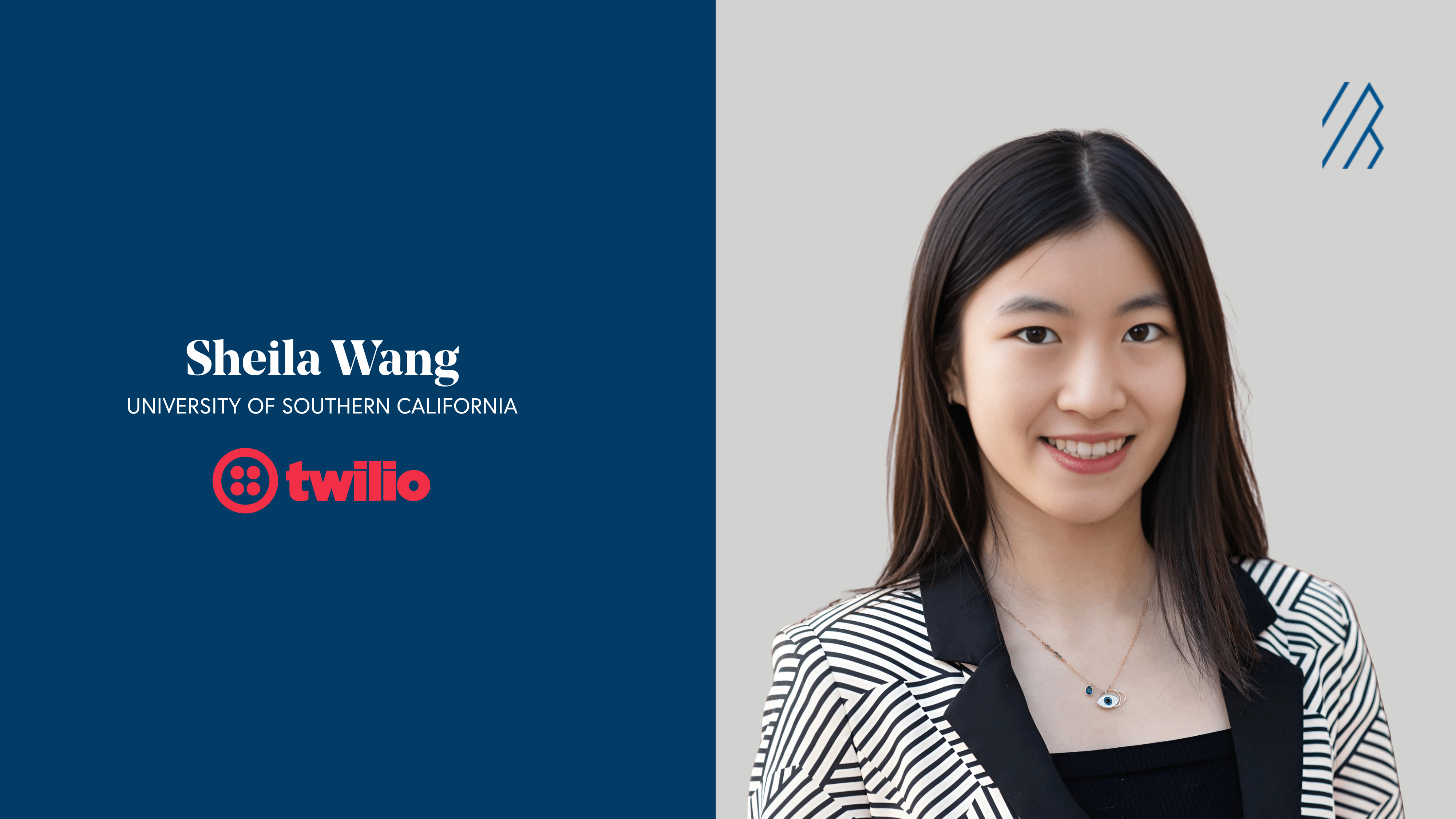 Sheila Wang Bessemer fellow graphic