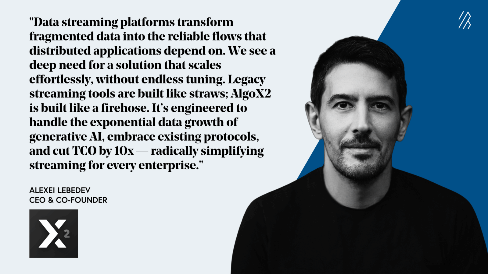 AlgoX2 CEO quotes