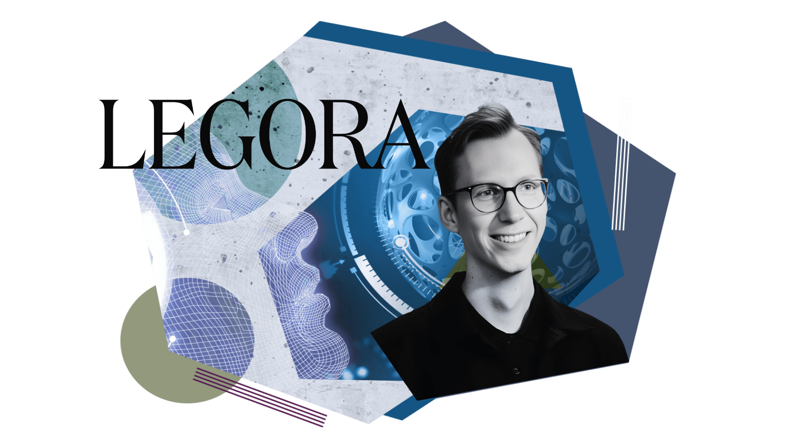 Legora graphic with founder