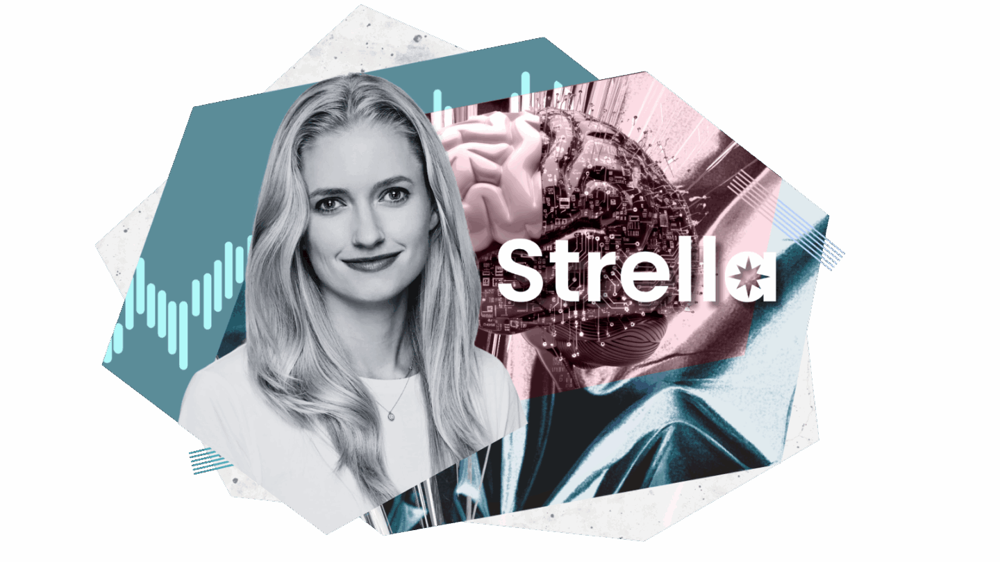 Strella founder custom graphic