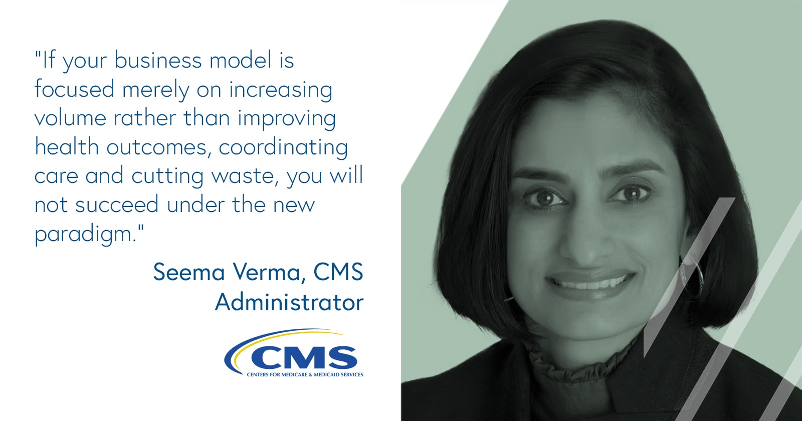 Seema Verma, CMS Administrator